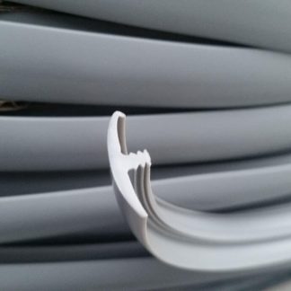 Light Gray single lipped T-trim edging