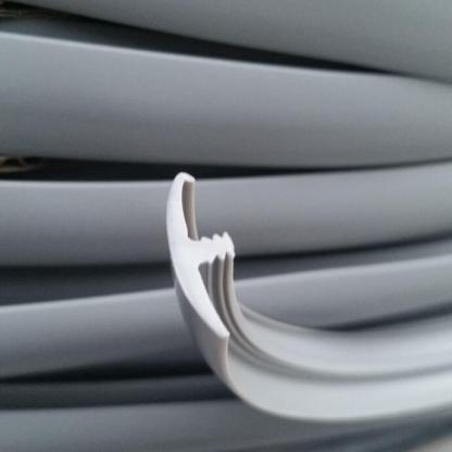 Light Gray single lipped T-trim edging