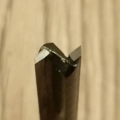 6.4 mm Double fluted straight routing bit - Image 2