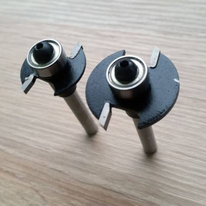 Twin pack 2mm & 3mm slot cutters - router bit set - Image 5