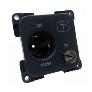 CBE 12V SOCKET & TV AERIAL SOCKET