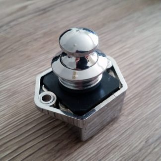 Chrome Effect Mini push lock