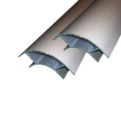Anodised Satin Large Aluminium corner profile - Image 6
