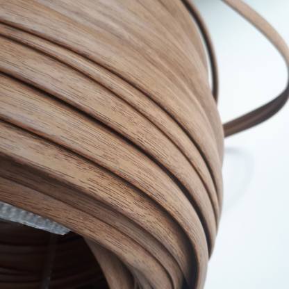 Pecan Wood-grain single lipped T-Trim edging - Image 2