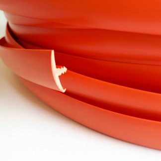 Orange single lipped T-Trim edging