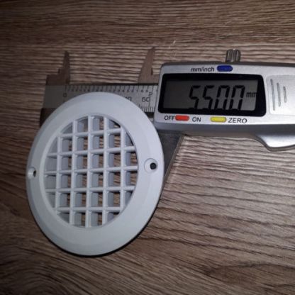 Gas drop out floor vent- Light Grey - Image 2