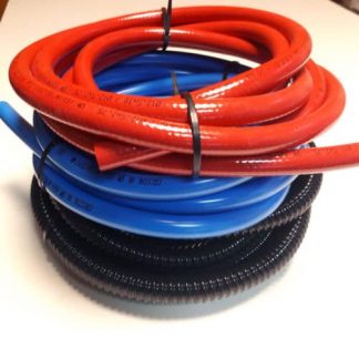 2m RED & BLUE 12mm I/D Fresh water hose   2m 3/4" Waste pipe