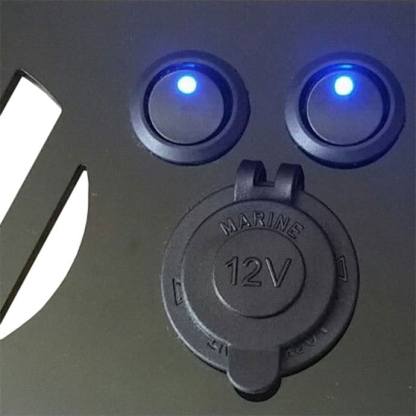 VW Control Panel - Volt meter, Double USB, 12V   4 Switch unit - Image 2