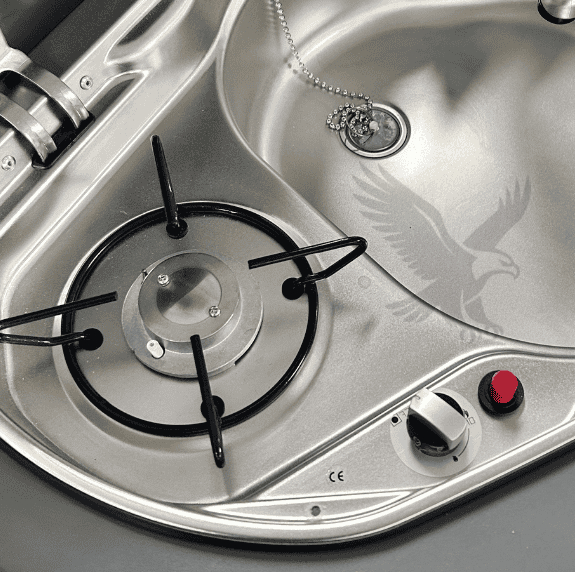 GR600R Hob / Sink (Right hand Sink) - replacement for Dometic 8821 - Image 2