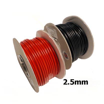 2.5mm2 - 29 Amp Thinwall Automotive cable UK Made