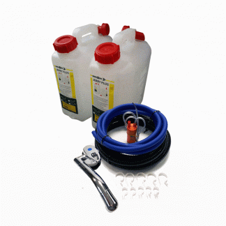 Cold Water plumbing kit- Tap, Pump, 2 X 10L Cans