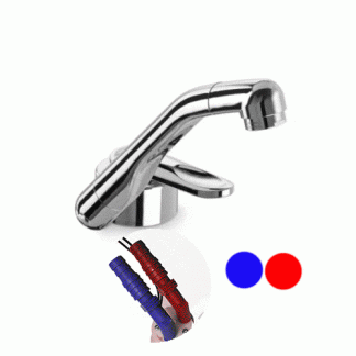AC539 Chrome plated Florenze HOT and COLD water tap