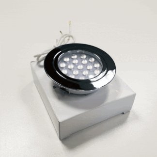 Recessed Touch Control 12V LED spotlights - Chrome finish