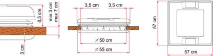 VENT 50 Crystal Rooflight - Image 4