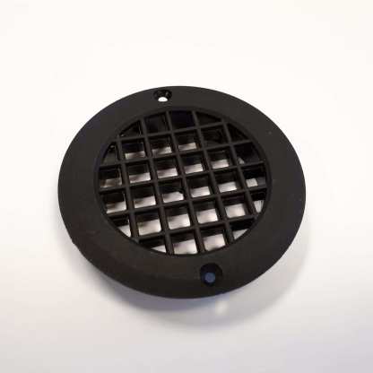 Gas drop out floor vent- Black