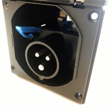 Mains 230v 16A Inlet Socket (Flush Fit) - Image 4