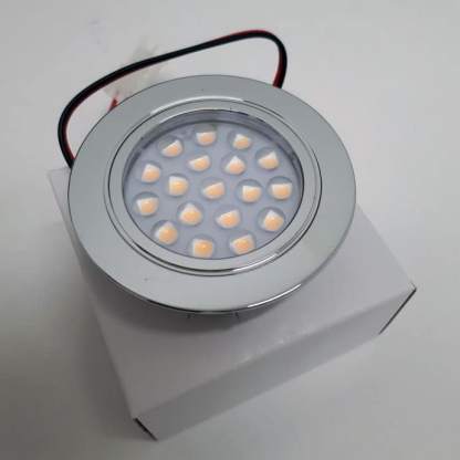 Chrome Recessed 12V LED Spotlight