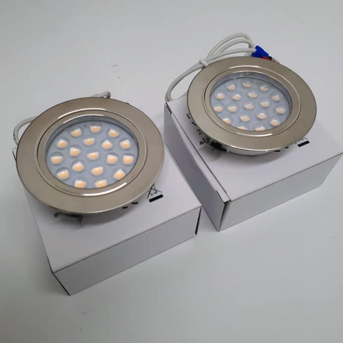 Nickle Recessed 12V LED Spotlight - Image 2