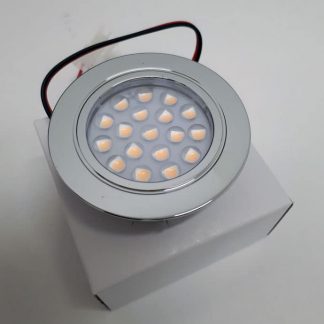 Chrome Recessed 12V LED Spotlight