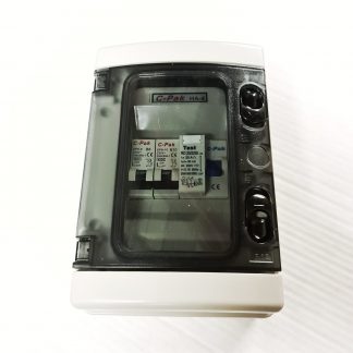 C-Pak HA-4 Mains Consumer Unit - Double Circuit