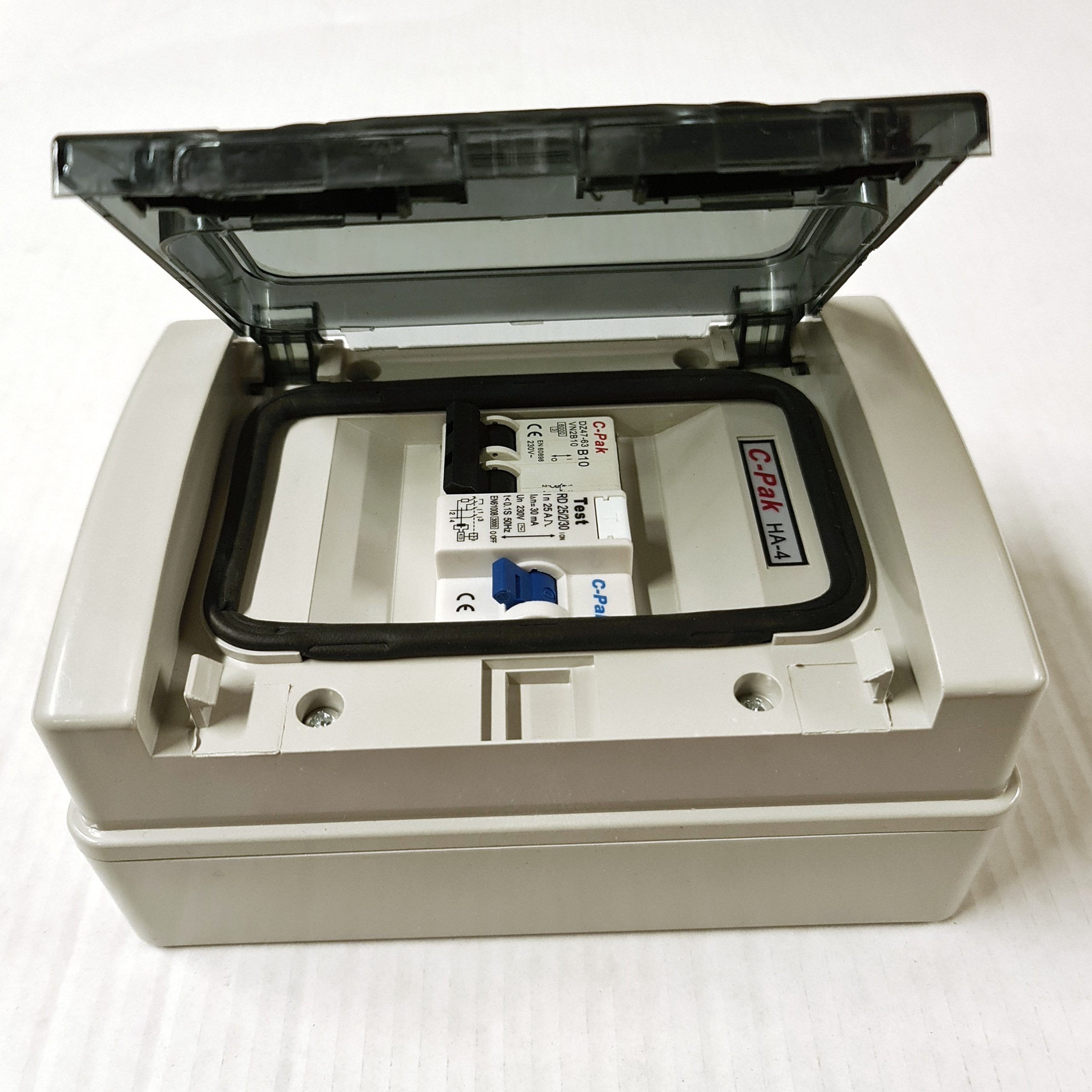 C-Pak HA-4 Mains Consumer Unit - Single Circuit - Image 3