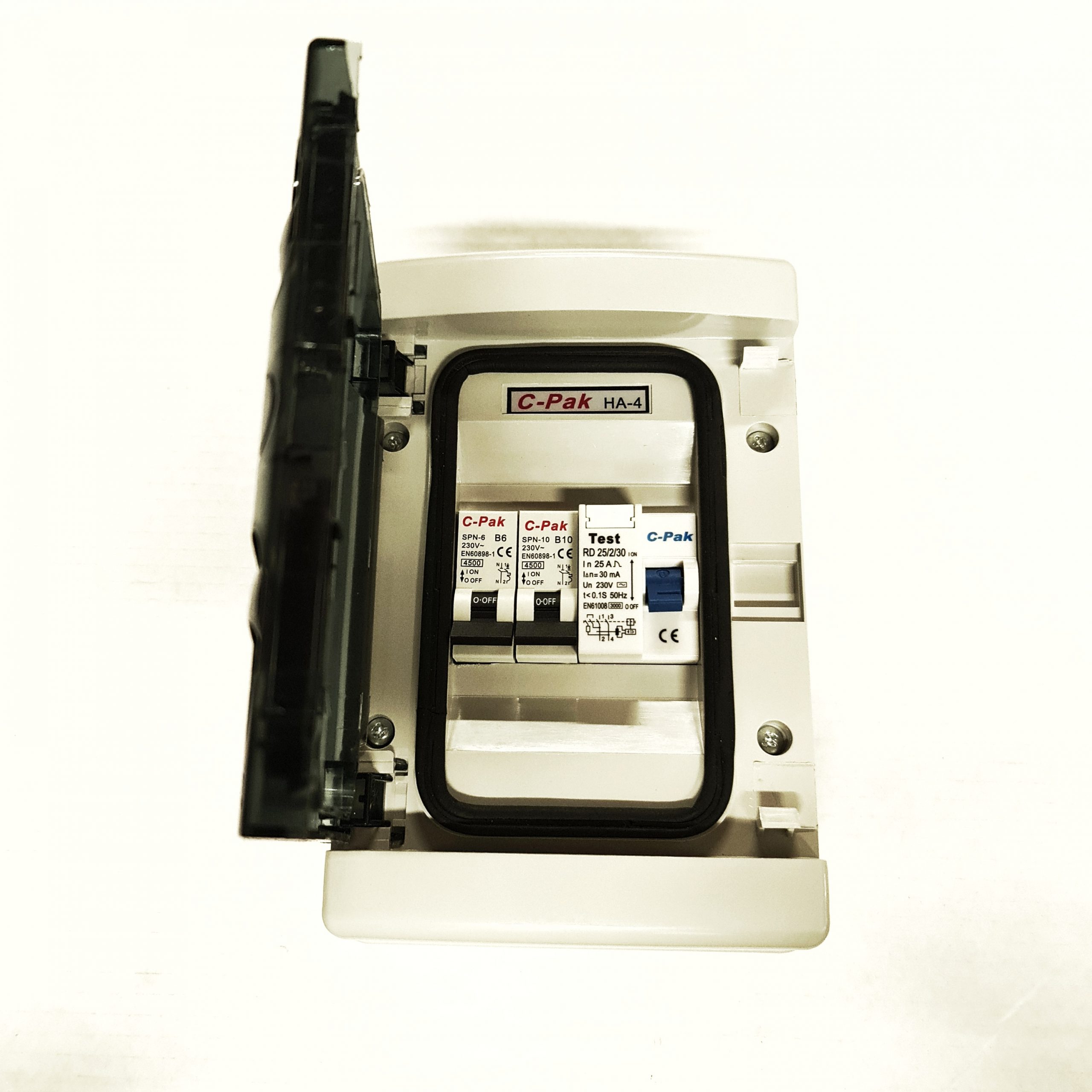 C-Pak HA-4 Mains Consumer Unit - Double Circuit - Image 2