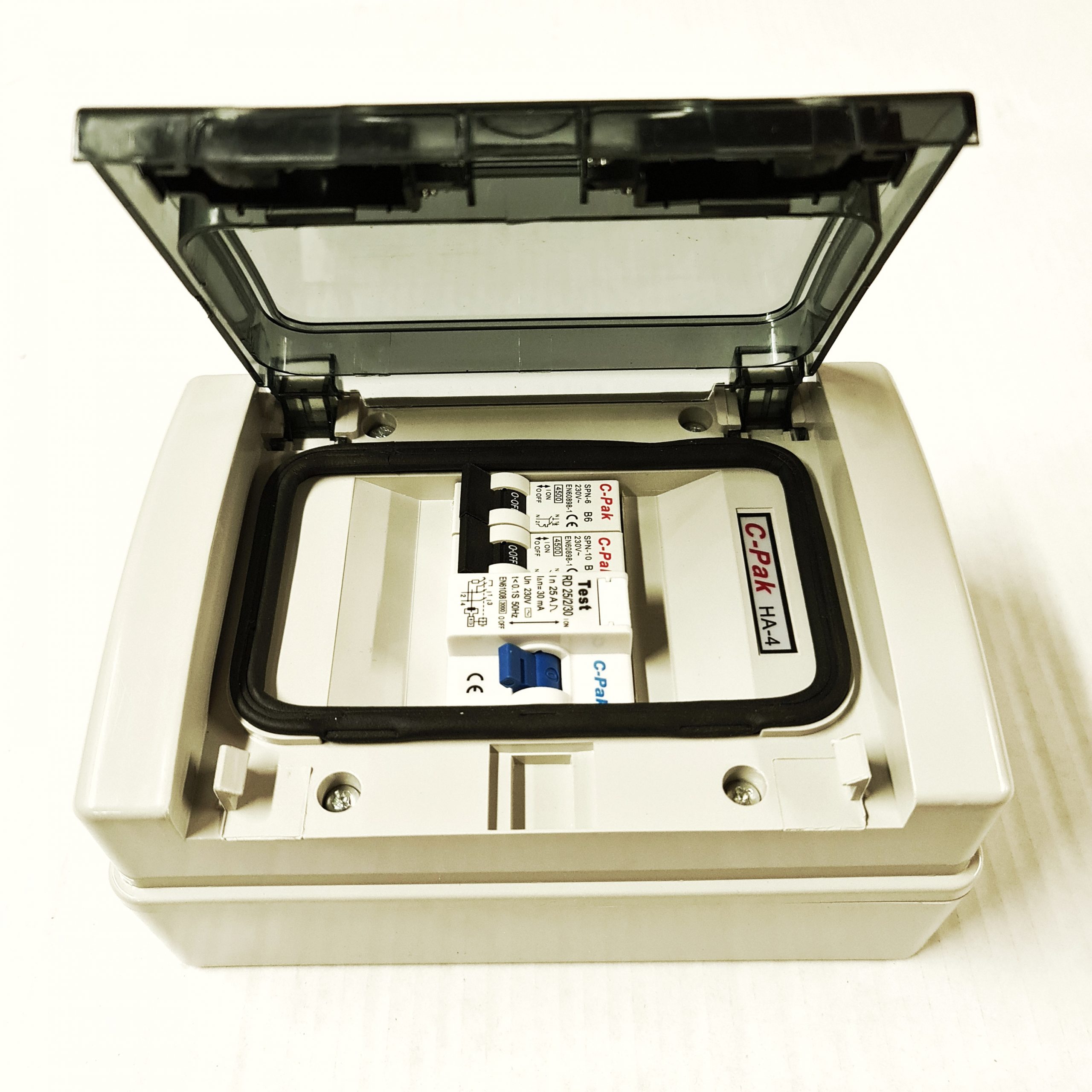 C-Pak HA-4 Mains Consumer Unit - Double Circuit - Image 3