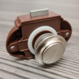 Large Pearl Nickel Effect push lock
