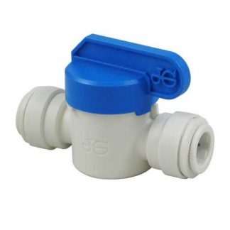 John Guest 12mm inline push fit shut off valve - N241