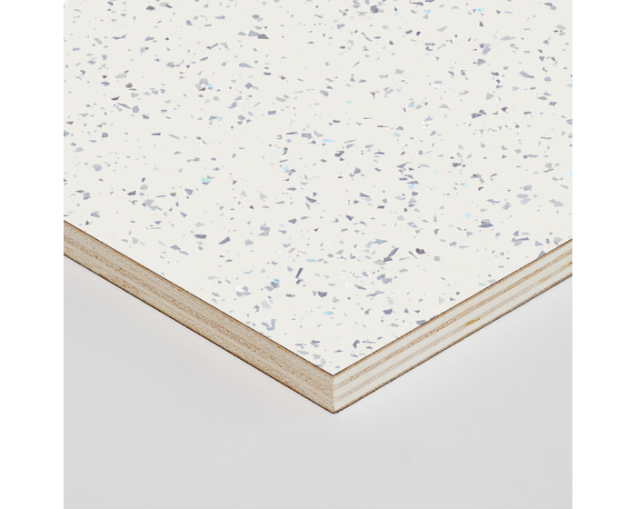 Lightweight ply -15mm  White Sparkle