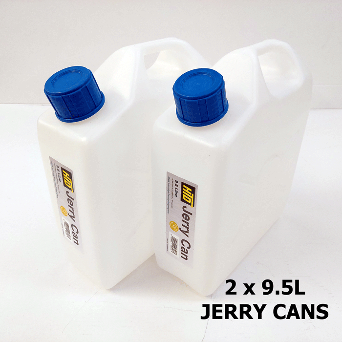 2 x 9.5L Food grade Jerry Cans - offer