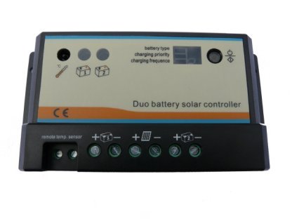 Dual battery Solar Charge Controller - 10amp