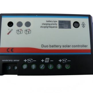 20amp Dual battery Solar Charge Controller