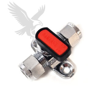 one-way gas manifold isolation valve