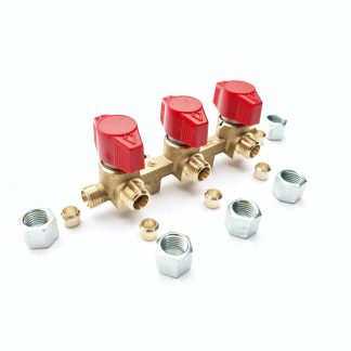 3 way gas manifold