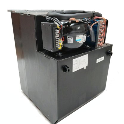 Black Sanjo SVR50 L Compressor Fridge (Left hand hinged fridge) - Image 2