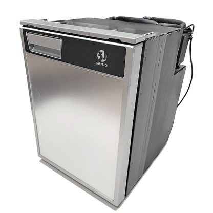 Silver Sanjo SVR50L Compressor Fridge (Right Hand hinged Fridge)