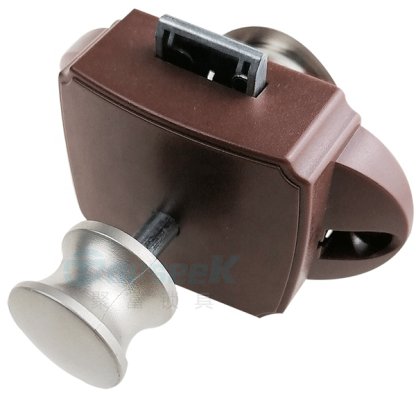 Satin nickel Cubicle door lock - Image 2