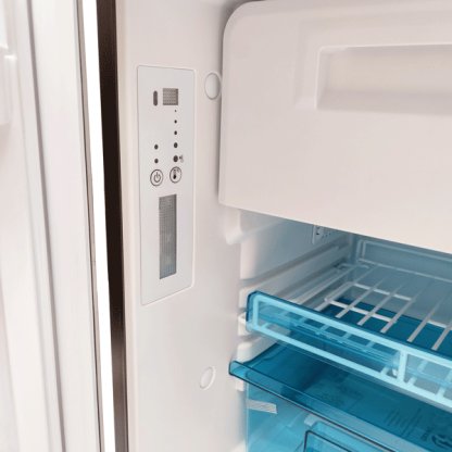 Black Sanjo SVR50 L Compressor Fridge (Left hand hinged fridge) - Image 3