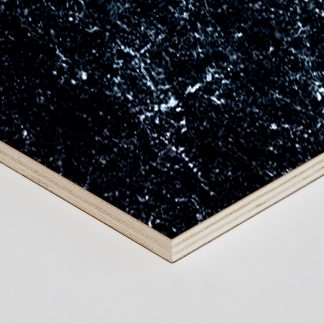 15mm Lightweight Furniture Ply - High Gloss Black Marble