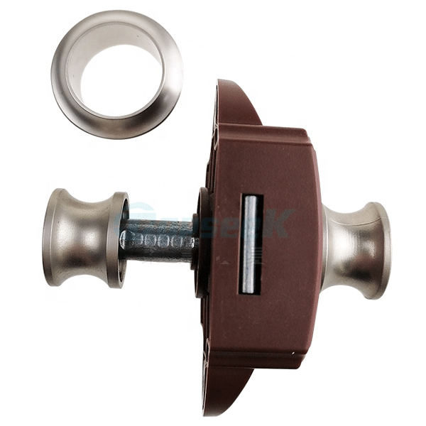Satin nickel Cubicle door lock