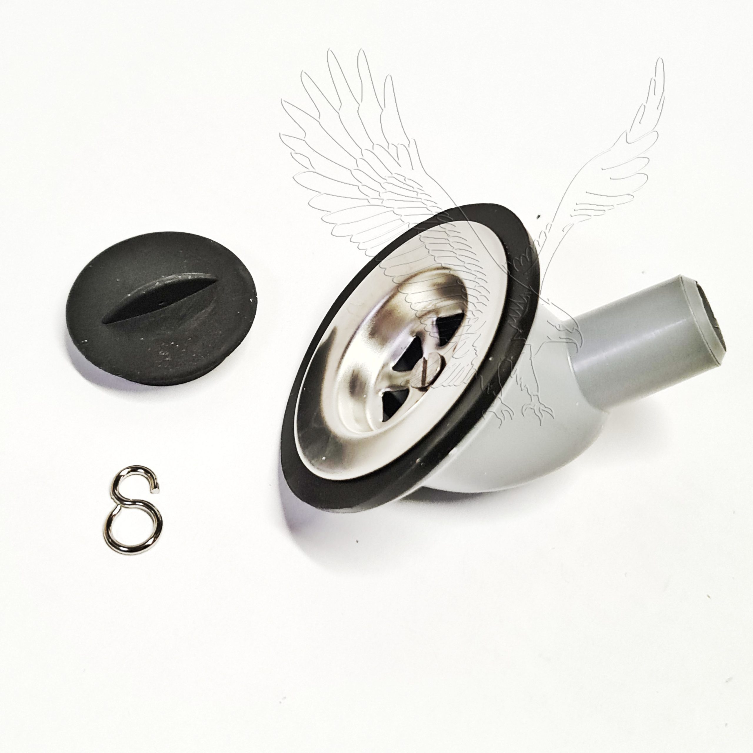 Sink / shower waste angled 1 1/4"