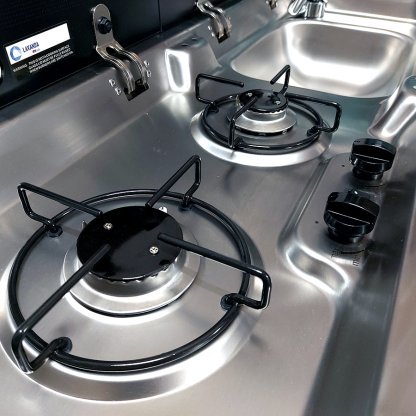 Lavanda LD851R - Double Hob/ RH sink combination unit - Image 3