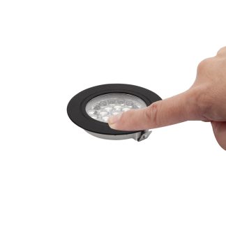 Corvus Mini LED 2W Downlight - Black Touch