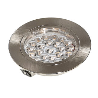 Corvus Mini LED 2W Downlight - Brushed Nickel