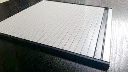 Matt White Campervan Tambour Door - Image 6