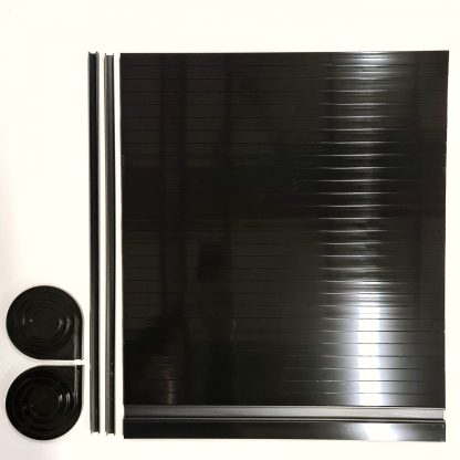 Gloss Black Campervan Tambour Door - Image 3