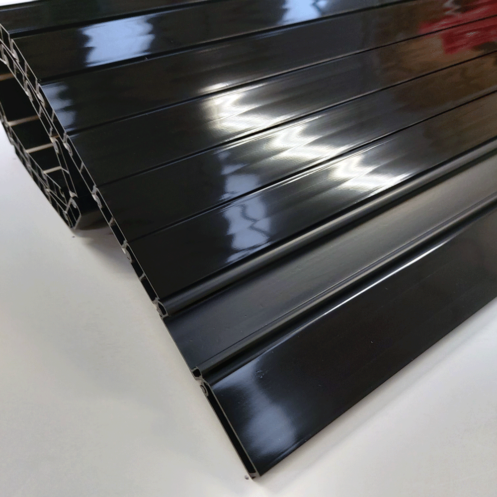 Gloss Black Campervan Tambour Door - Image 2