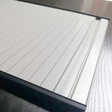 Matt White Campervan Tambour Door - Image 4