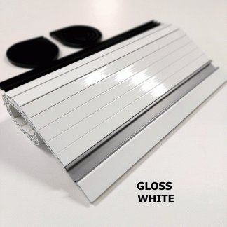 Gloss White Campervan Tambour Door